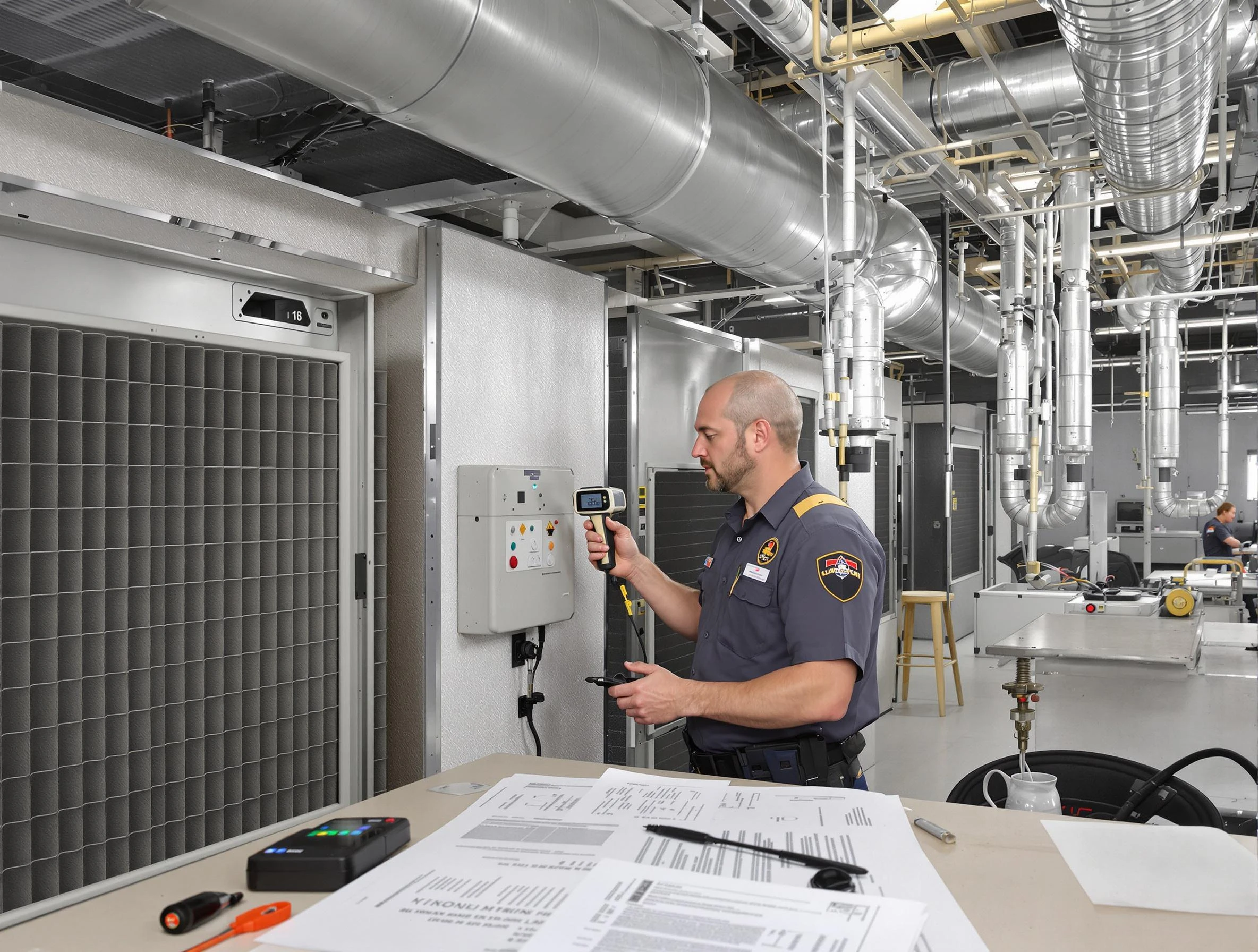 Professional filter system inspection by Saugus Air Duct Cleaning in Saugus