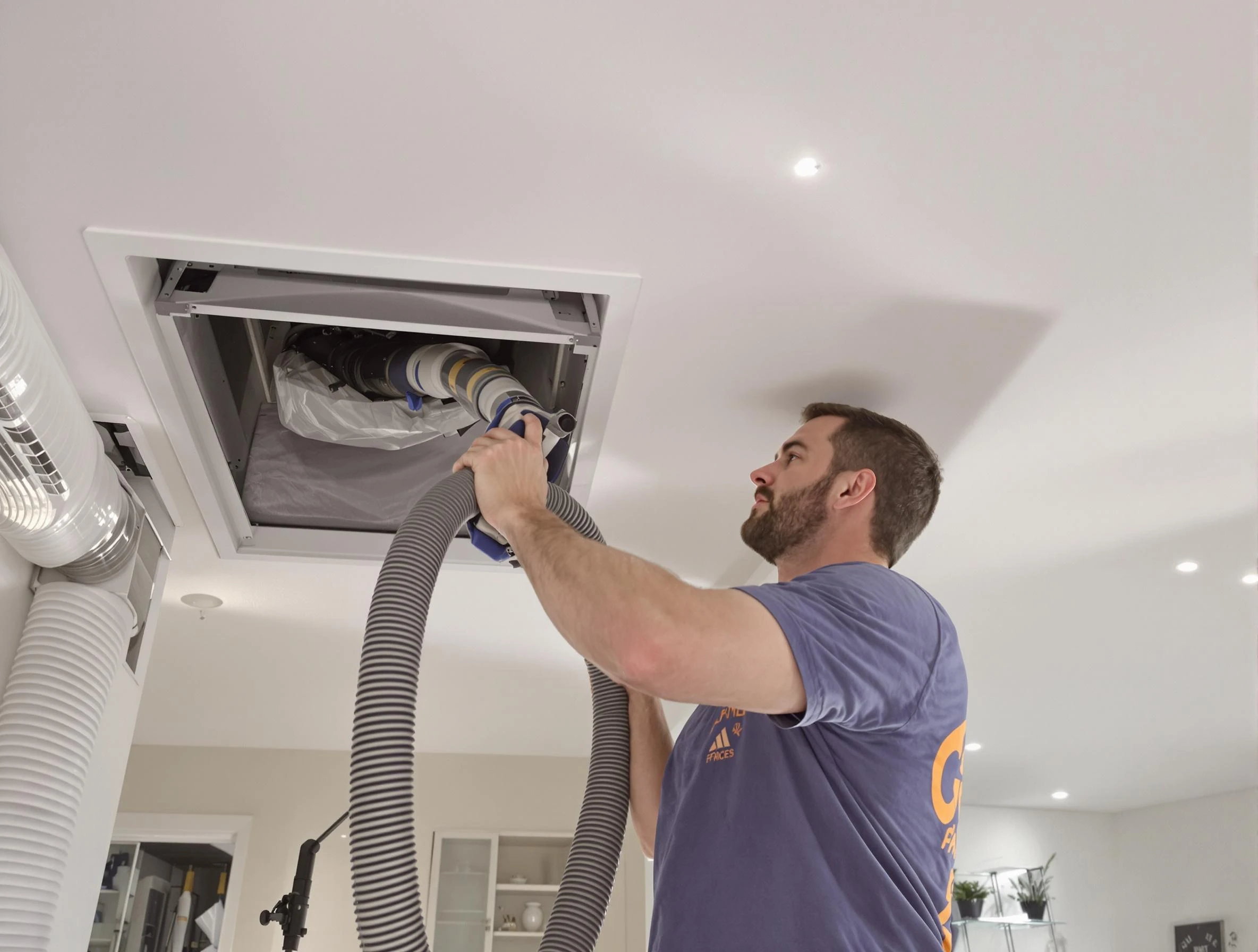 Precision indoor duct cleaning by Saugus Air Duct Cleaning in Saugus