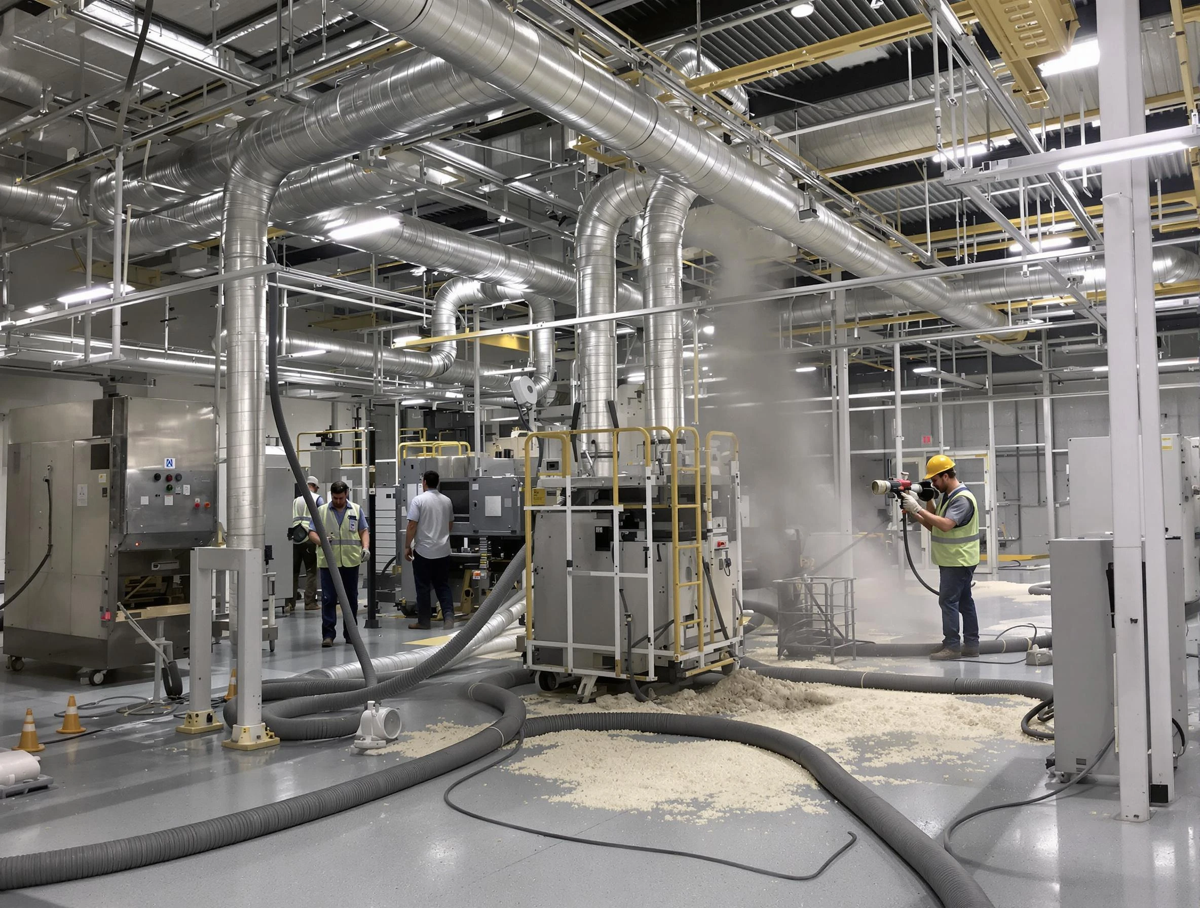 Heavy-duty industrial duct cleaning by Saugus Air Duct Cleaning in Saugus